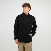 Polerón Polar Hombre Cutback Black, Verde-Osc, White