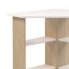 Escritorio Esquinero Silcosil Madrid Blanco Madera