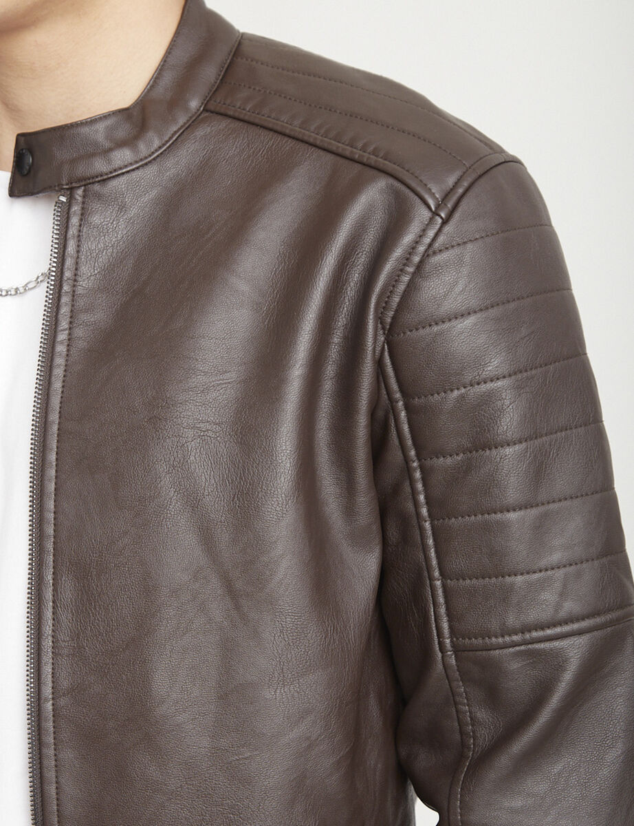 Chaqueta de Cuero Hombre Icono