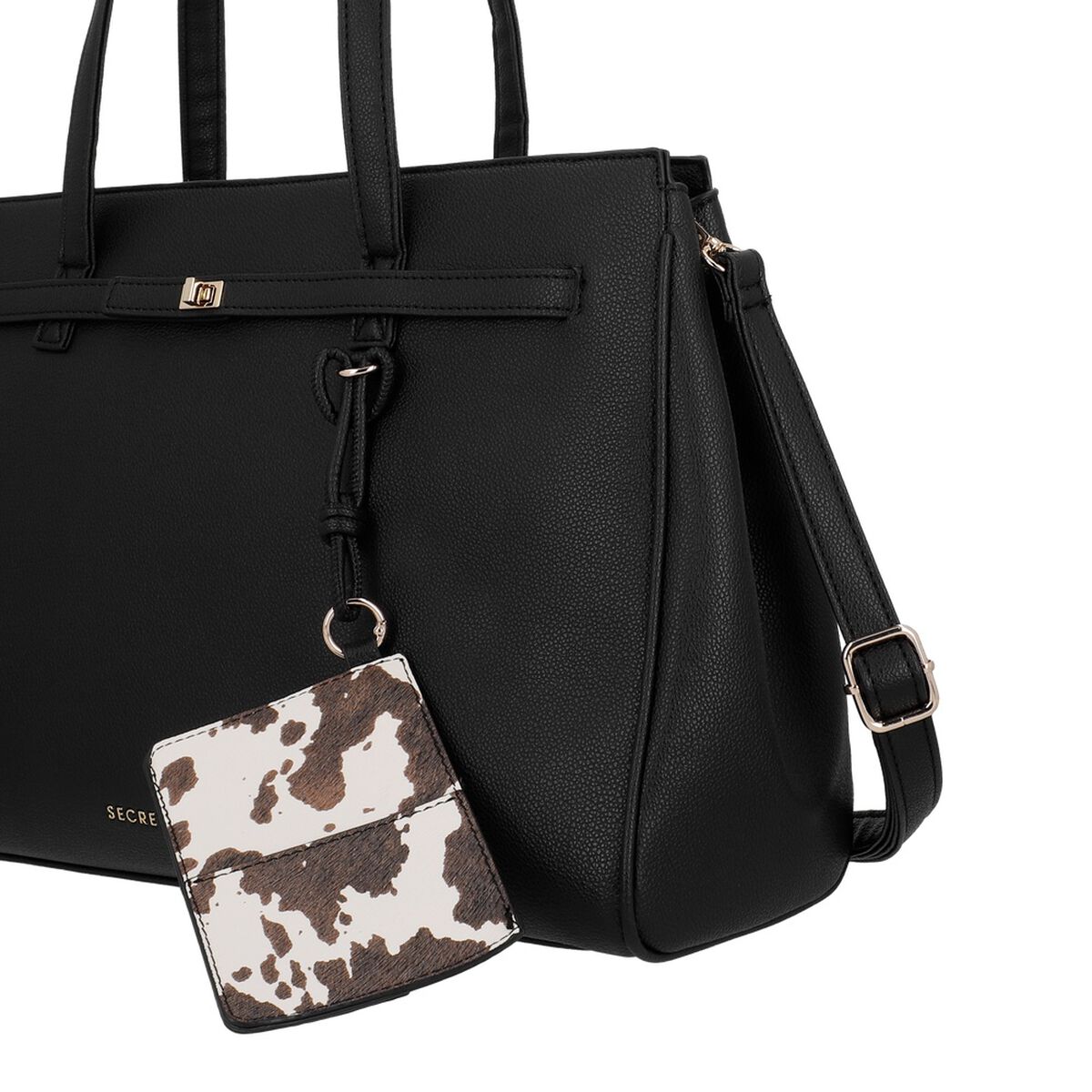 Cartera de Mujer Porta Laptop 16" Secret Serbia SC7 Grande Negro