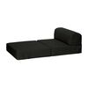 Sofá Cama Latam Home PU Siena 1 Cuerpo Negro