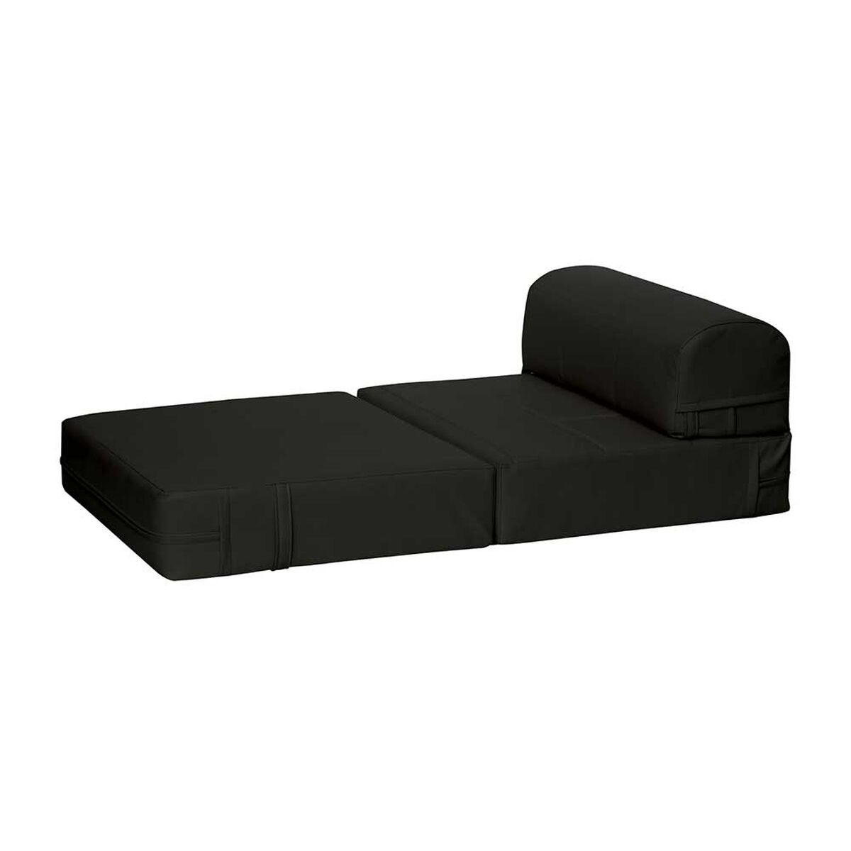 Sofá Cama Latam Home PU Siena 1 Cuerpo Negro