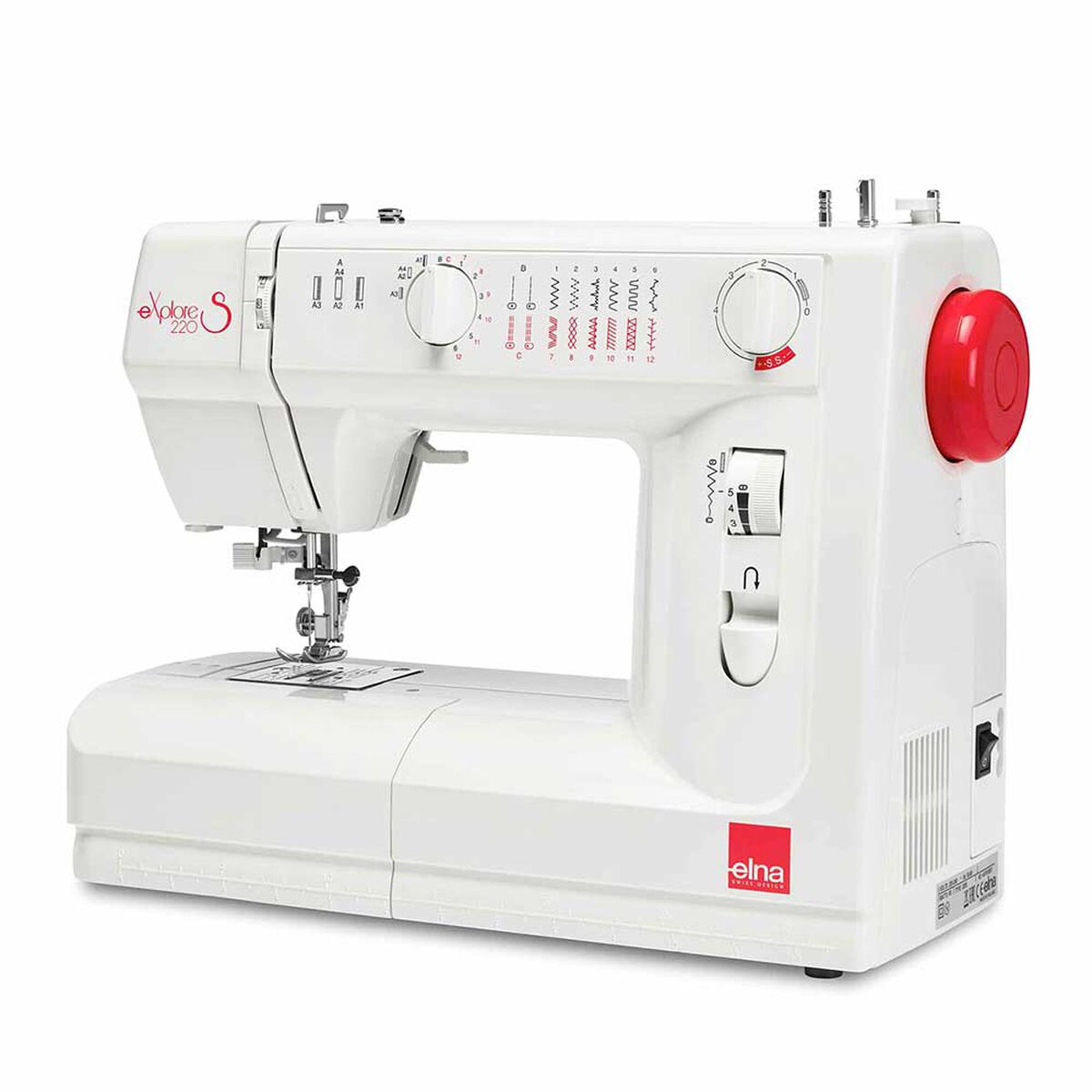 M&aacute;quina de coser mec&aacute;nica  Elna eX220S 60 W