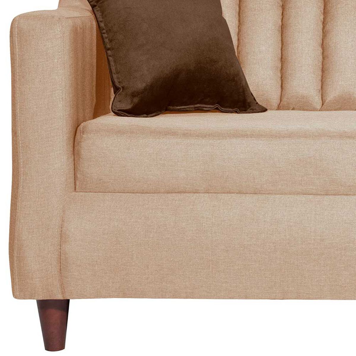 Juego de Living Diseño A&M Home Isabella Sofá 3 Cuerpos + 2 Sillones 1 Cuerpo Beige
