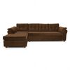 Sof&aacute; Seccional Muebles MPR Journey 3 Caf&eacute;