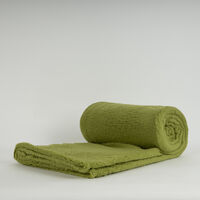 Frazada Sherpa Color Casanova 1,5 Plazas