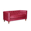 Sof&aacute; Latam Home Brescia 2 Cuerpos Rojo