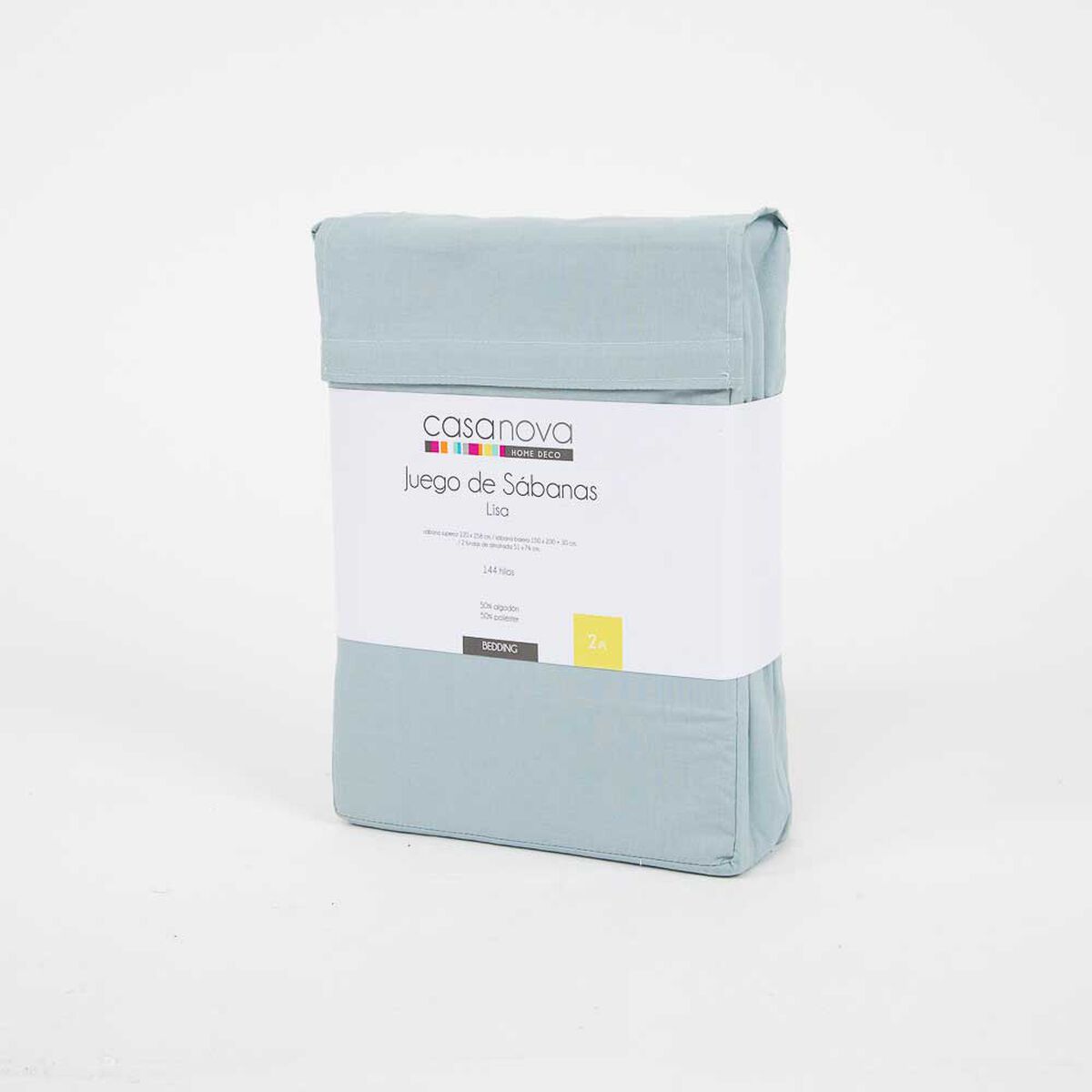 Juego de S&aacute;banas Lisa Casanova  King 144 Hilos
