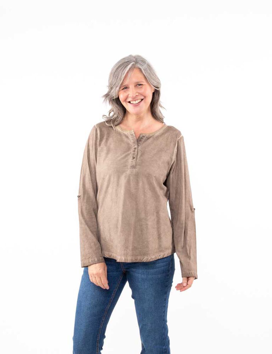 Blusa Manga Larga Mujer Portman Club