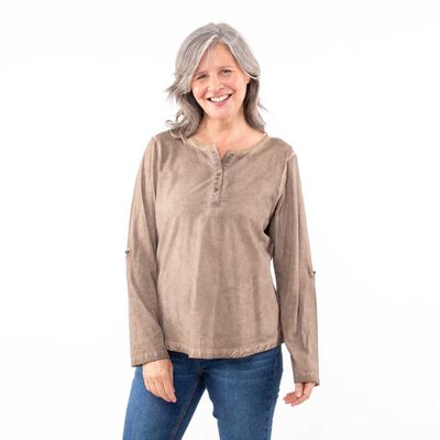 Blusa Manga Larga Mujer Portman Club