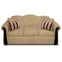 Sofá Elegant Michigan Tela 3 Cuerpos Beige