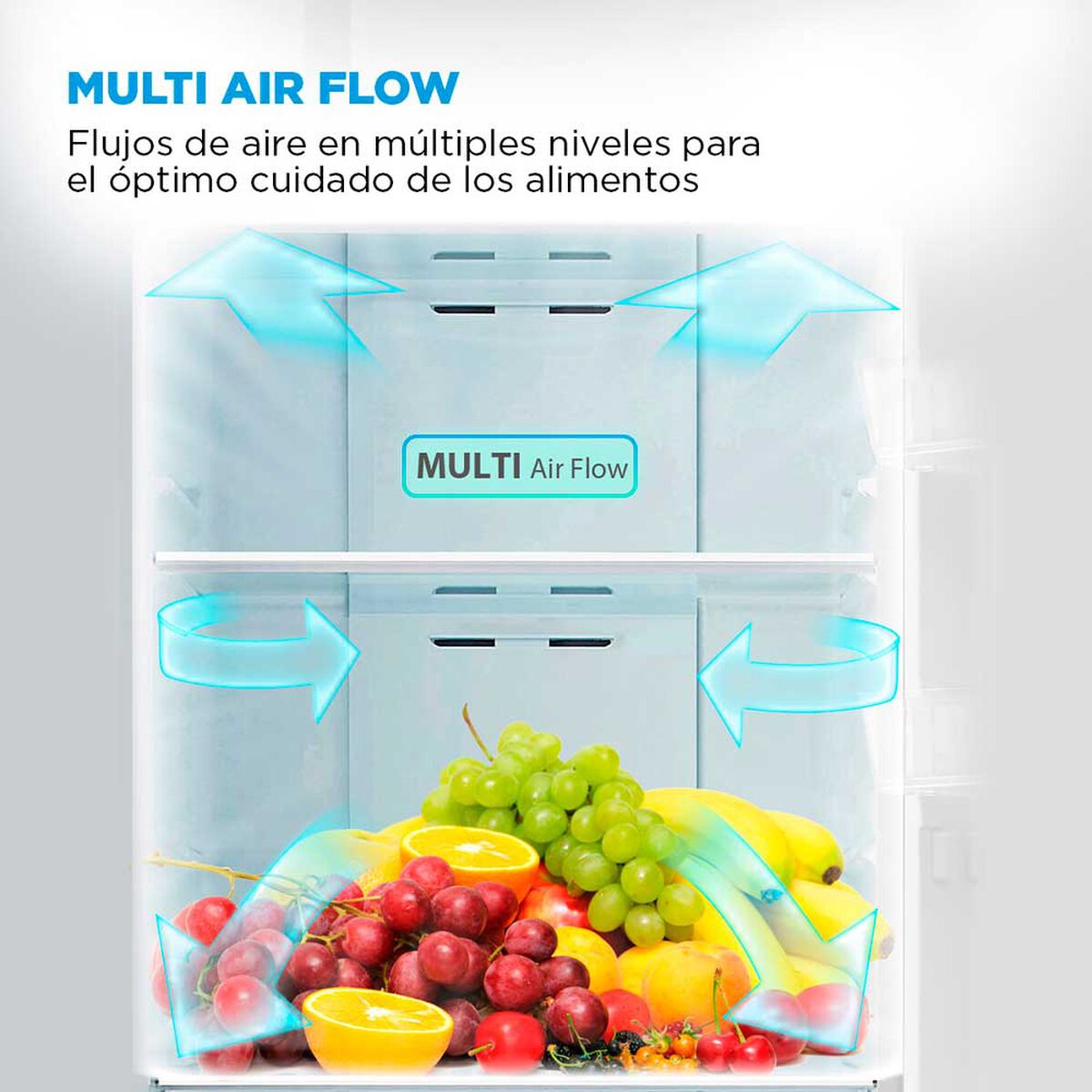 Refrigerador No Frost Midea MDRB489MTE50 321 lts.