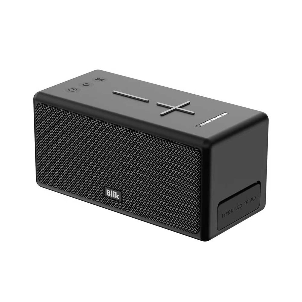 Parlante Bluetooth Blik Cube Negro