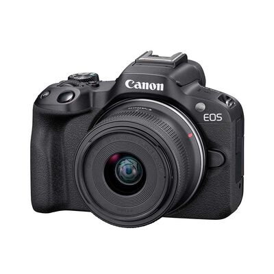 Imagen 1 del producto Cámara Canon Mirrorless EOSR50 KIT 18-55ST