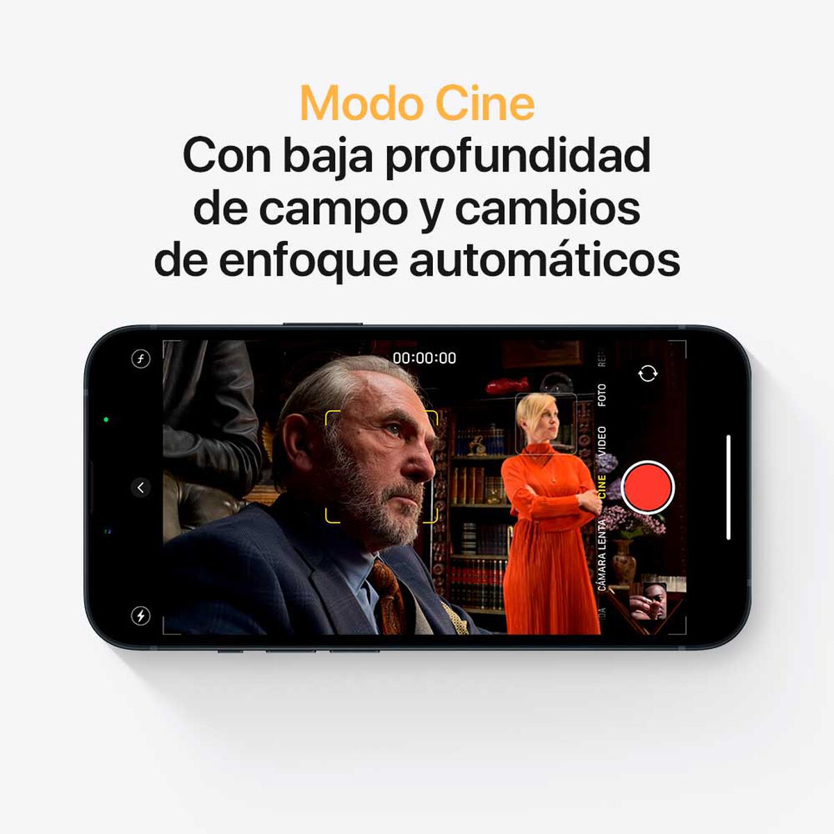 Apple Smartphone iPhone 13 128GB Medianoche 6,1" Liberado