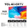LED 50" TCL 50P635 Smart TV 4K