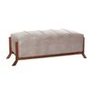Banqueta Latam Home Marsella Cuero Kentucky Gris