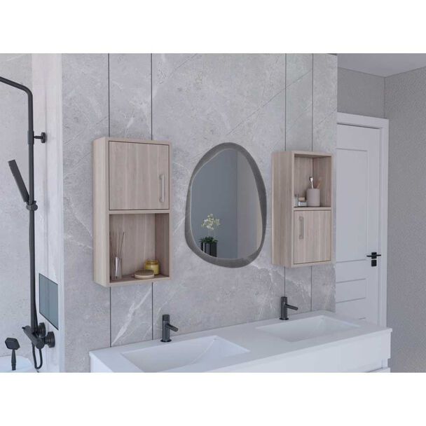 Mueble Auxiliar TuHome Bath 51 2 Puertas Bardolino