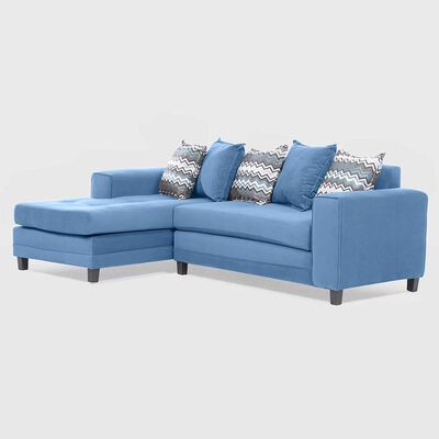 Imagen 2 del producto Sofá Seccional Izquierdo Living Factory Milan 3 Cuerpos Azul Piedra