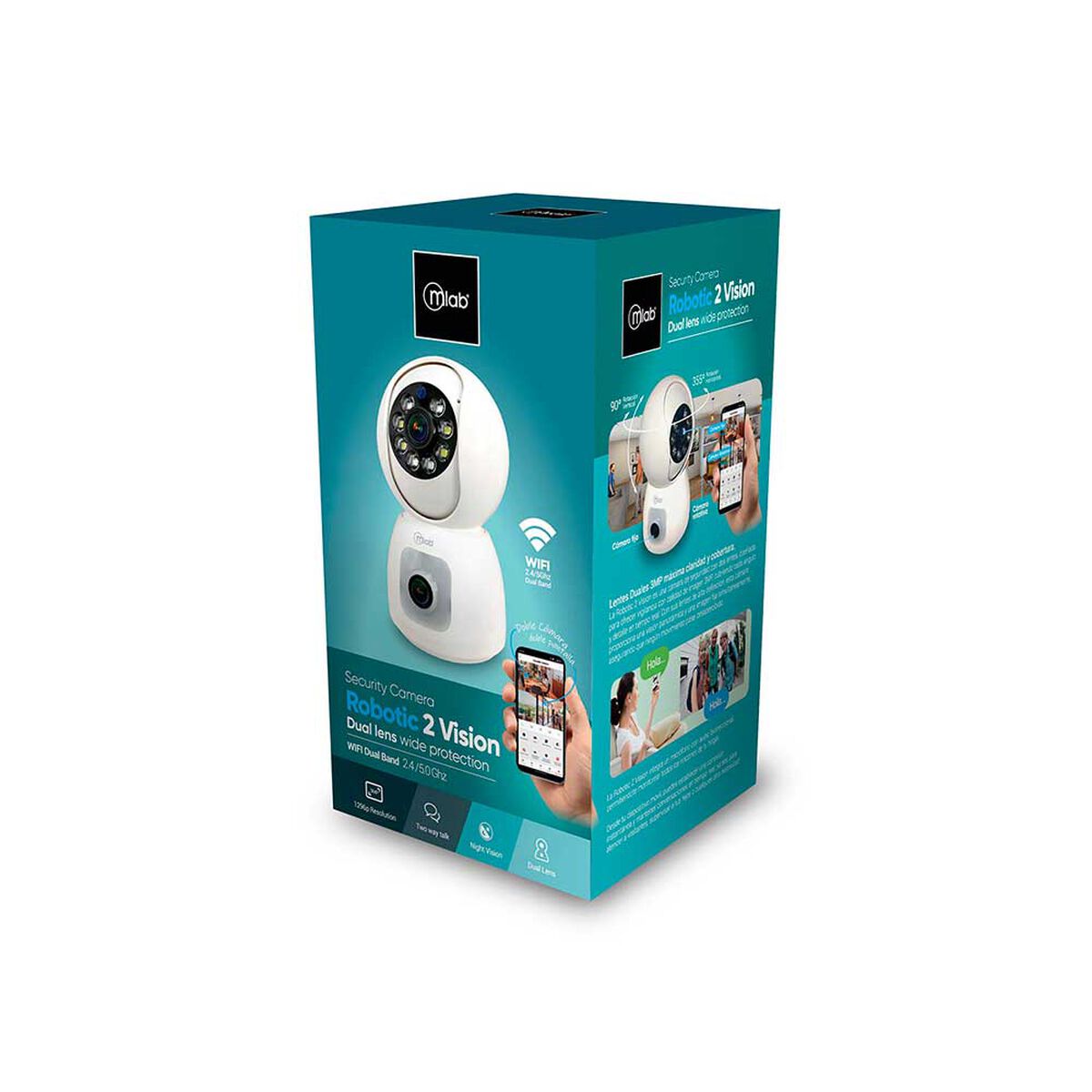 Camara Se Seguridad MLAB 9418 Blanco