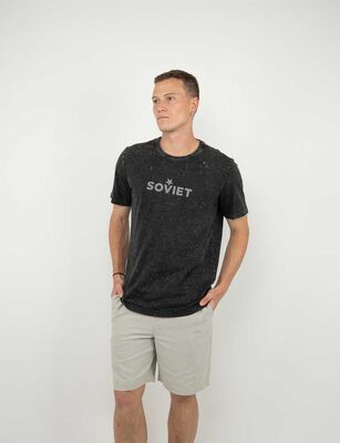 Imagen 1 del producto Polera Manga Corta Hombre Soviet Negro, Petroleo, Verde, Verde-Osc, White