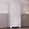 Closet Di Poretti Design Adoleta 2 Cajones 3 Puertas Blanco