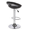 Silla Bar TuHome Rio Aluminio Negra