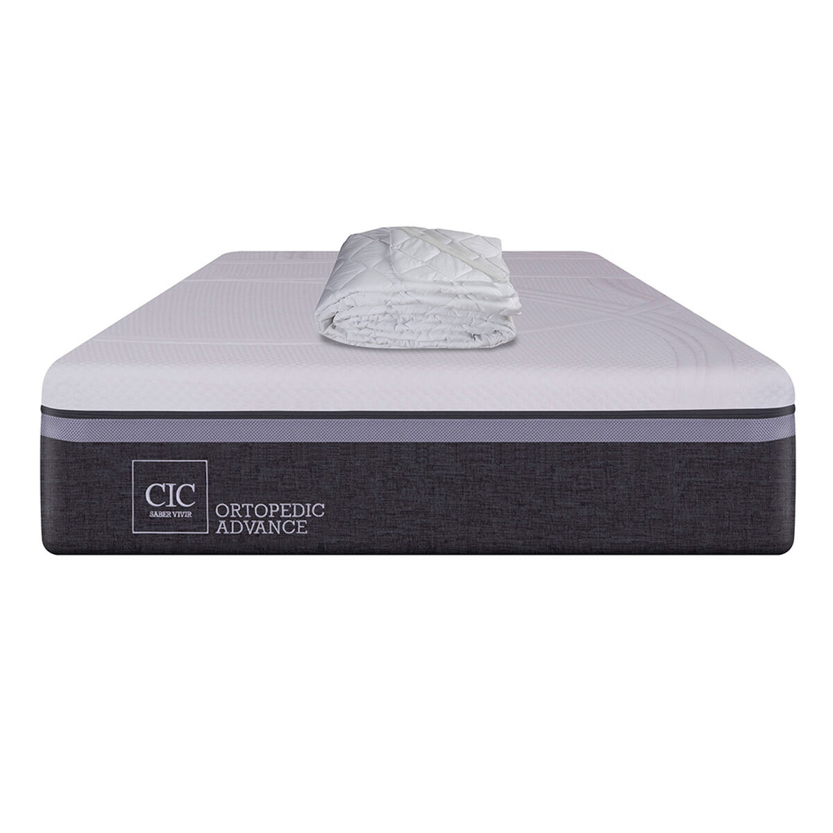 Colch&oacute;n CIC 1,5 Plazas Ortopedic Advance + Cubrecolch&oacute;n