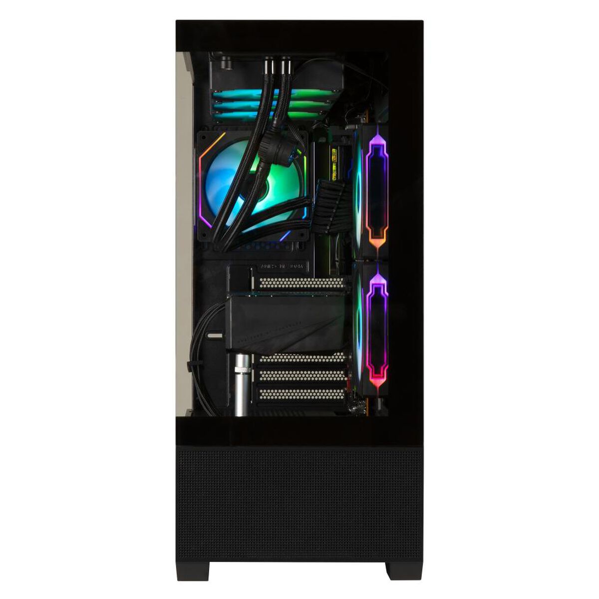 Gabinete BitFenix/ ​​Ceto Cubi ATX/ 3 Ventiladores/ Negro
