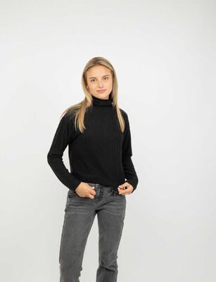 Imagen 1 del producto Sweater Mujer Icono Negro