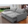 Sofá Amuv Capri 3 Cuerpos Gris