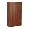 Closet Stanford 4 Puertas 2 Cajones Cerezo