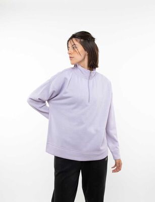 Imagen 1 del producto Polerón Deportivo Mujer Black County Morado, Negro