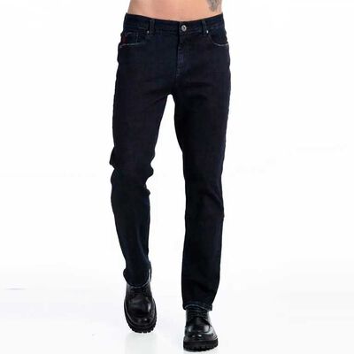 Jeans Straight Tiro Medio Hombre Ellus