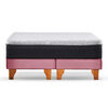 Cama Europea Latam Home 2 Plazas New Top BD Palo Rosa