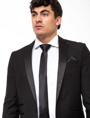 Imagen 2 del producto Corbata Slim Hombre Zibel Negro