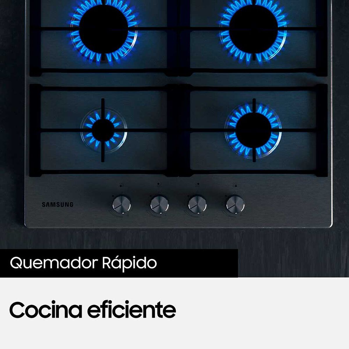 Encimera Samsung NA64D3010AS/ZS 4 Quemadores
