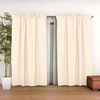 Combo Cortinas Doral Agatha 220 x 140 cm Crudo