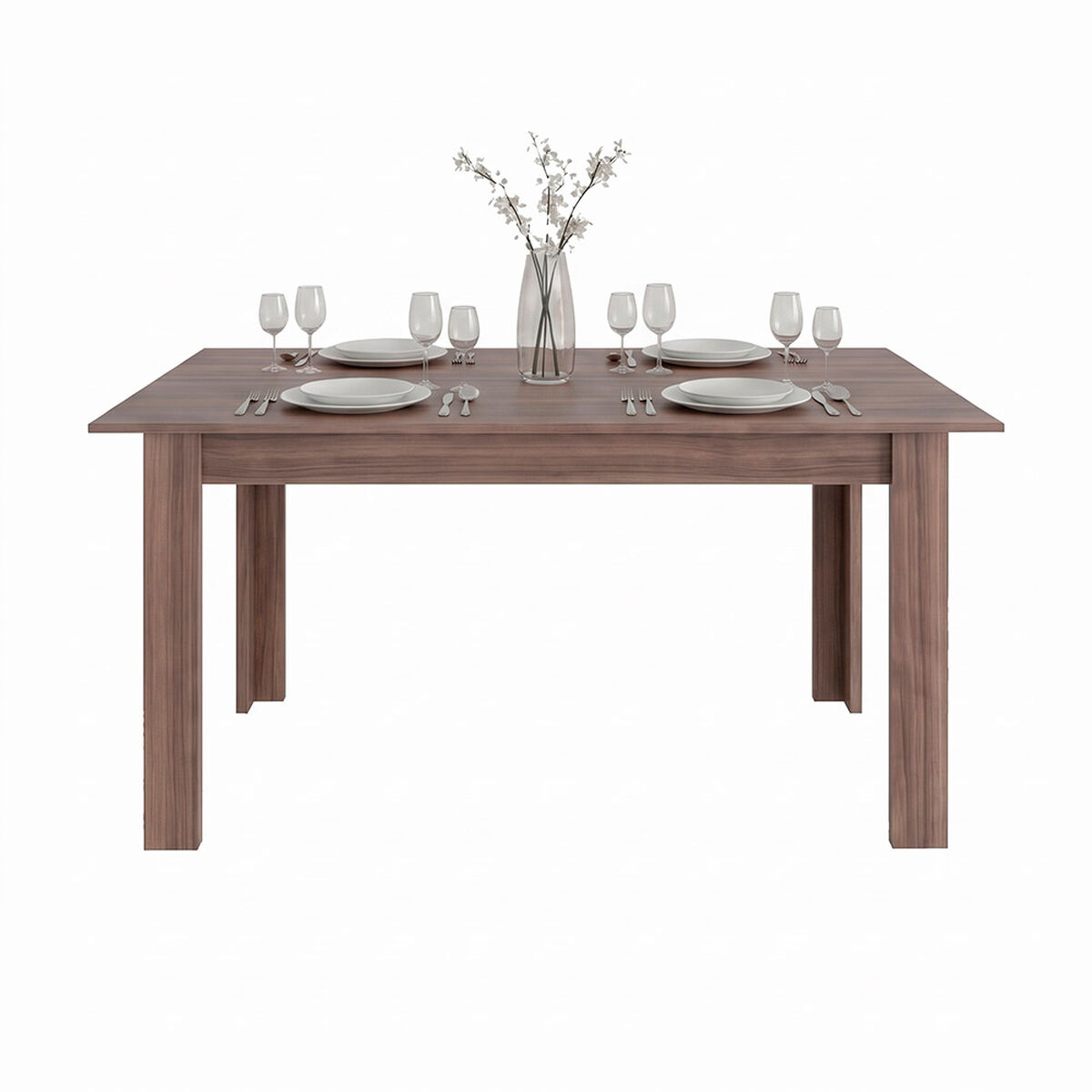 Mesa de Comedor Tuhome Portofino Avellana