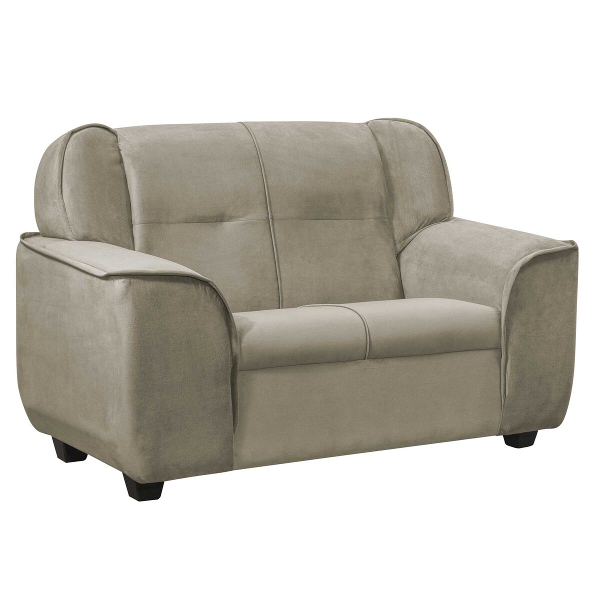 Juego de Living Innovamuebles Francia Sofá 3 Cuerpos + Sofá 2 Cuerpos Beige
