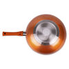 Wok Acero Inoxidable Doral Montecarlo Salmón 30 cm