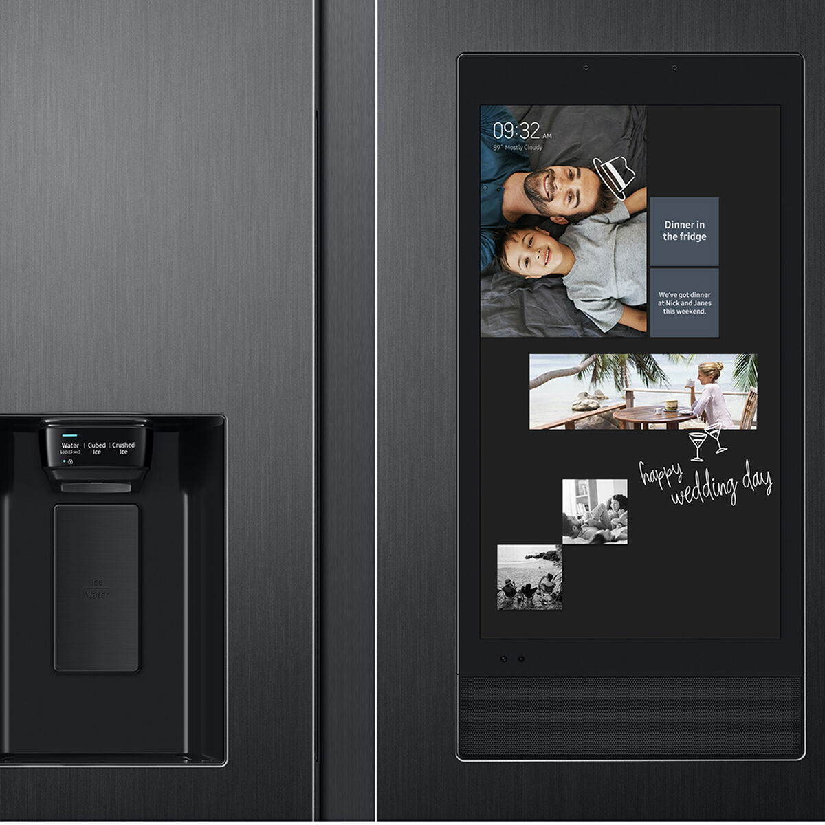 Refrigerador Side By Side Samsung Family Hub RS27T5561B1/ZS 685 lts