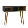 Mesa de Arrimo Jdo & Design Retro Grafito Nogal