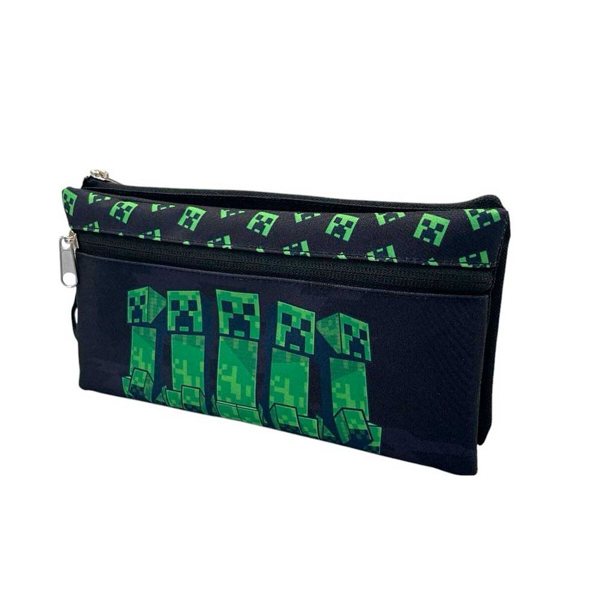 Estuche Doble Cierre Minecraft 2 Diseños Surtido