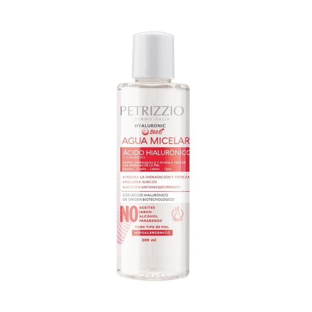 Agua Micelar Ácido Hialurónico 200 ml