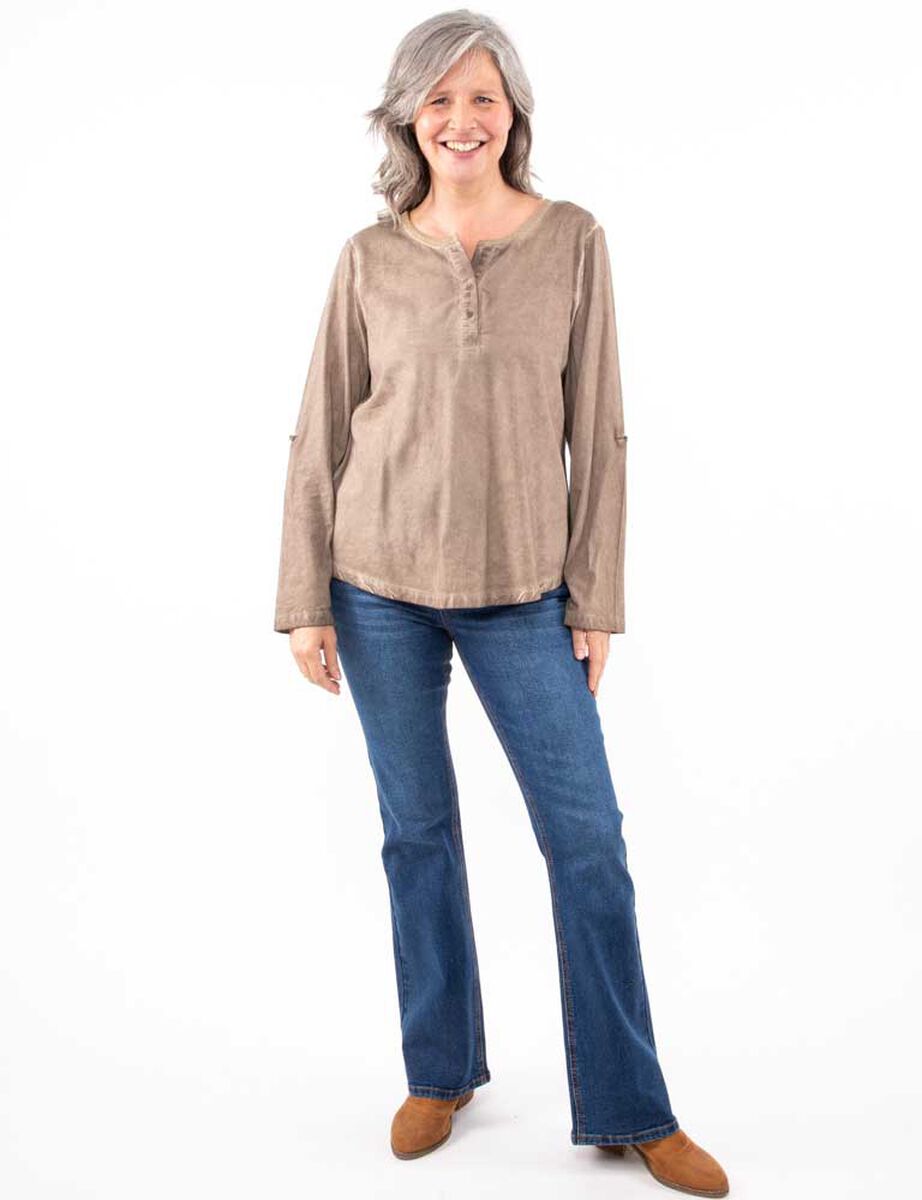 Blusa Manga Larga Mujer Portman Club