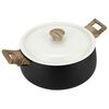 Batería de Cocina Aluminio Forjado Fantuzzi Biella Negro 7 Piezas