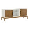 Rack Roca Tucumán Hasta 75" Blanco Roble