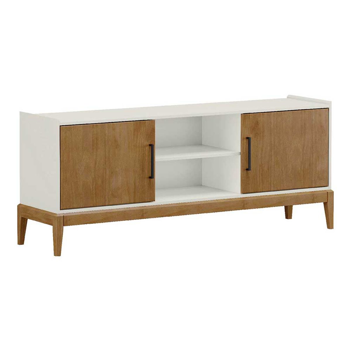 Rack Roca Tucumán Hasta 75" Blanco Roble