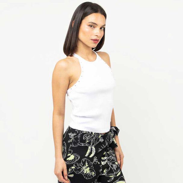 Polera Sin Mangas Mujer Fiorucci